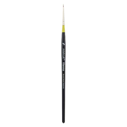 Michaels, Golden Taklon Short Handle Round Brush by Artist's Loft™ Vienna – Category: Acrylic